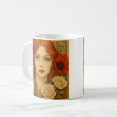 Art nouveau Mug Kaffeetasse (Vorderseite Links)
