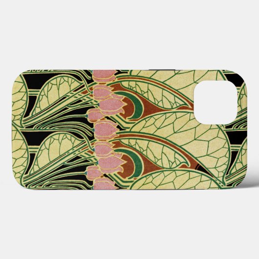 Art Nouveau Muster #1 Case-Mate iPhone Hülle (Rückseite (Horizontal))