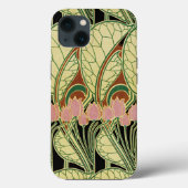 Art Nouveau Muster #1 Case-Mate iPhone Hülle (Rückseite)