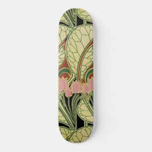 Art Nouveau Muster #1 Skateboard