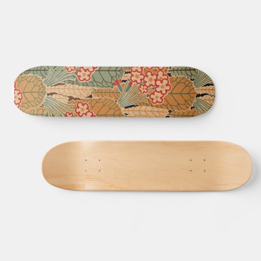 Art Nouveau Muster #1 Skateboard (Horizontal)