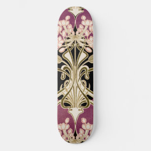 Art Nouveau Muster #2 Skateboard