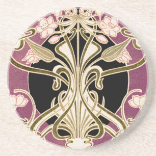 Art Nouveau Muster #2 Untersetzer