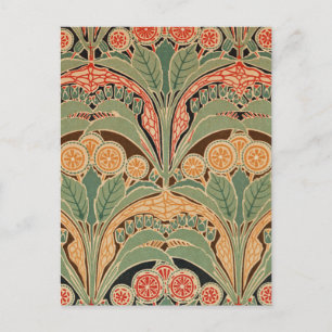 Art Nouveau Muster #3 bei Emporio Moffa Postkarte