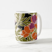 Art Nouveau Muster 3 Kaffeetasse (VorderseiteRechts)