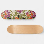 Art Nouveau Muster 3 Skateboard (Horizontal)