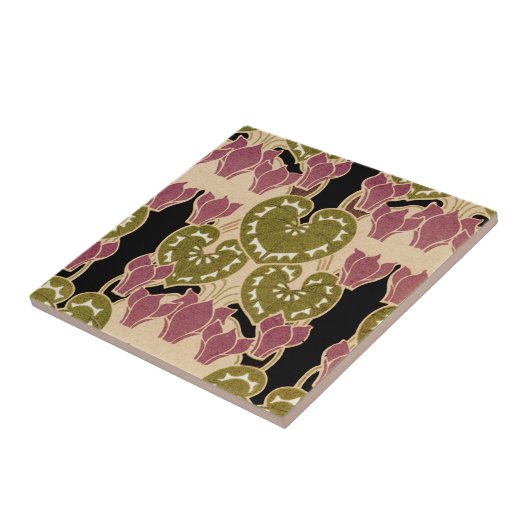 Art Nouveau Muster #4 Fliese (Seite)