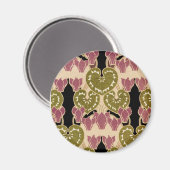 Art Nouveau Muster #4 Magnet (Vorderseite/Rückseite)