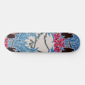 Art Nouveau Muster #6 Skateboard (Horizontal)