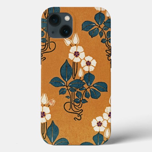 Art Nouveau Muster #7 Case-Mate iPhone Hülle (Rückseite)
