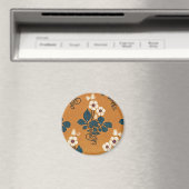 Art Nouveau Muster #7 Magnet (In Situ (Geschirrspüler))