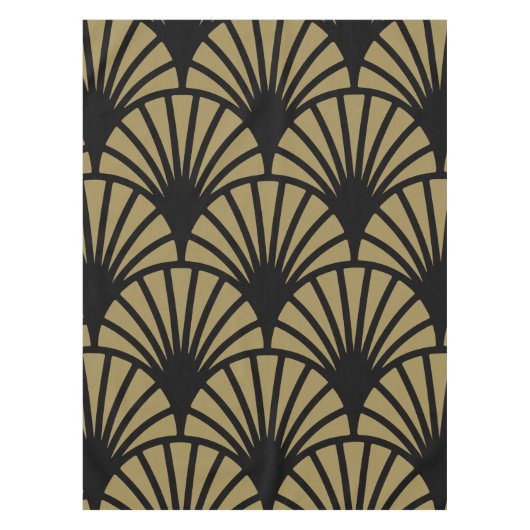 Art Nouveau Muster Print Tischdecke (Vorderseite)