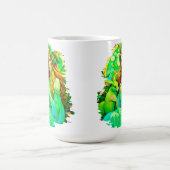 Art Nouveau Ostara Celtic Spring Kaffeetasse (Mittel)