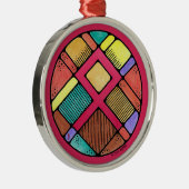 Art Nouveau Othala Rune of Herkunft Ornament Aus Metall (Rechts)