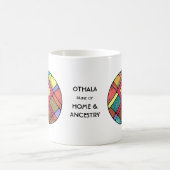 Art Nouveau Othala Rune Tasse - ZUHAUSE & HERKUNFT (Mittel)