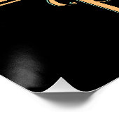 Art Nouveau Paloma Poster (Ecke)