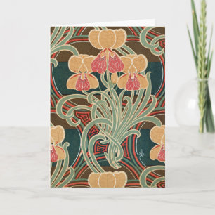 Art Nouveau Pattern #4 at Emporio Moffa Karte