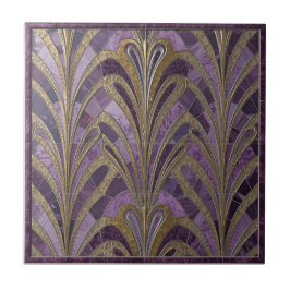 Art Nouveau Pattern Ceramic Tile Fliese