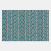 Art Nouveau Pattern Geschenkpapier Set (Vorderseite 3)