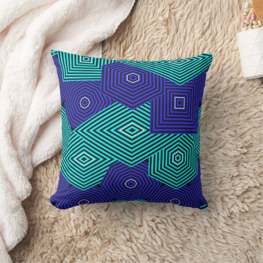 Art Nouveau Pattern Kissen (Decke)