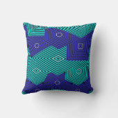 Art Nouveau Pattern  Kissen (Rückseite)