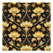 Art Nouveau Pattern Poster (Vorderseite)