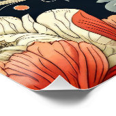 Art Nouveau Pattern Poster (Ecke)