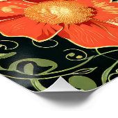 Art Nouveau Pattern Poster (Ecke)