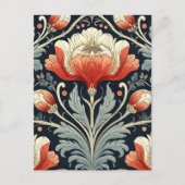 Art Nouveau Pattern Postkarte (Vorderseite)
