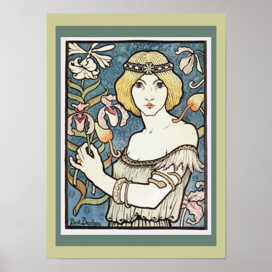 Art Nouveau ~ Paul Berthon Poster (Vorne)