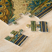 Art Nouveau Peacock Botanical Illustration  Puzzle (Seite)