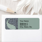 Art Nouveau Peacock Classic Vintag Bird (Insitu)