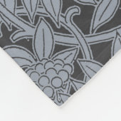 Art Nouveau Peacock Classic Vintag Bird Fleecedecke (Ecke)