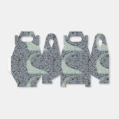 Art Nouveau Peacock Classic Vintag Bird Geschenkschachtel (Ungefaltet)