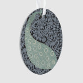 Art Nouveau Peacock Classic Vintag Bird Ornament (Vorderseite)