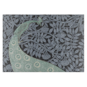 Art Nouveau Peacock Classic Vintag Bird Schneidebrett