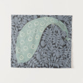 Art Nouveau Peacock Classic Vintag Bird Wandteppich (Vorderseite (Horizontal))