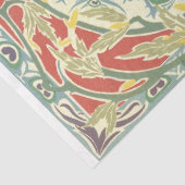 Art Nouveau Peacock Seidenpapier (Detail)