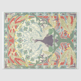 Art Nouveau Peacock Seidenpapier