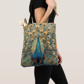 Art Nouveau Peacock Tasche (Von Nahem)