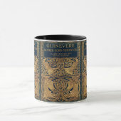 Art Nouveau Peacock Tasse (Zentrum)