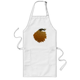 Art Nouveau Peacock Will Bradley Lange Schürze