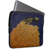 Art Nouveau Peacock Will Bradley Laptopschutzhülle (Vorne Rechts)