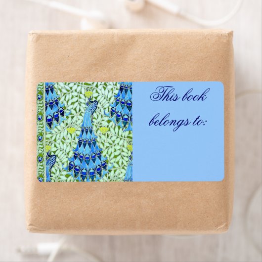 Art Nouveau Peacocks (Insitu)