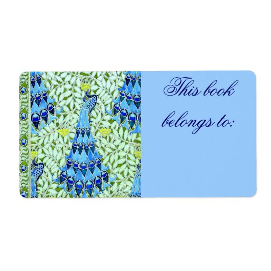 Art Nouveau Peacocks (Vorne)