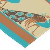 Art Nouveau Peacocks 14" X 72" Tischläufer (Ecke)