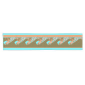 Art Nouveau Peacocks 14" X 72" Tischläufer (Horizontal)