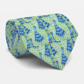 Art Nouveau Peacocks Krawatte (Gerollt)