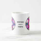 Art Nouveau Perthro Rune Tasse - KARMA! (Mittel)