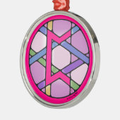 Art Nouveau Perthro Rune von Karma Ornament Aus Metall (Links)